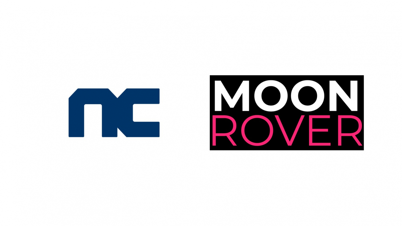 Logos of NCSoft (left) and Moon Rover Games (NCSoft)